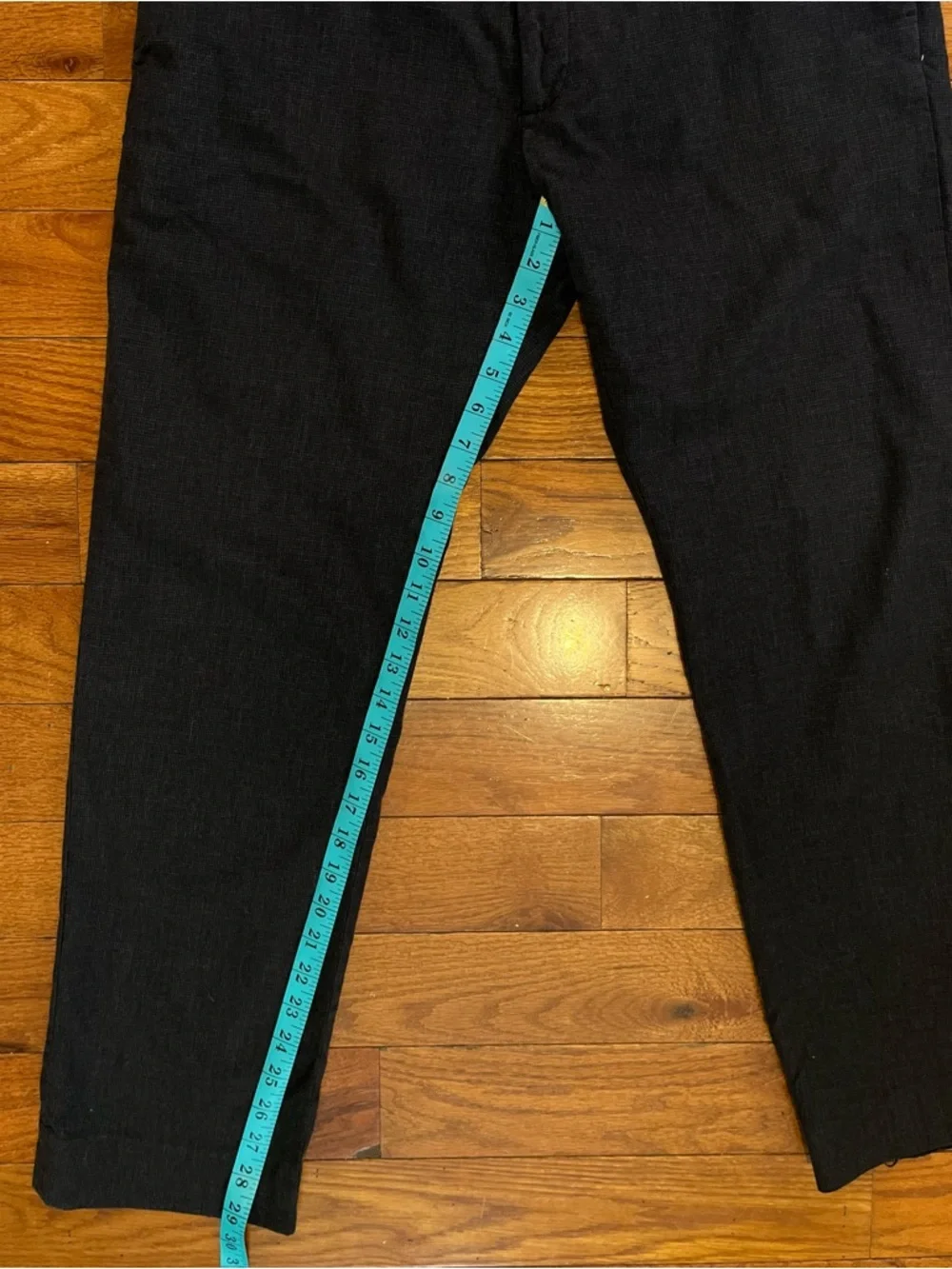 Men's Banana Republic Modern Slim Fit Wool Cotton Dress Pants 33x30 Flawed